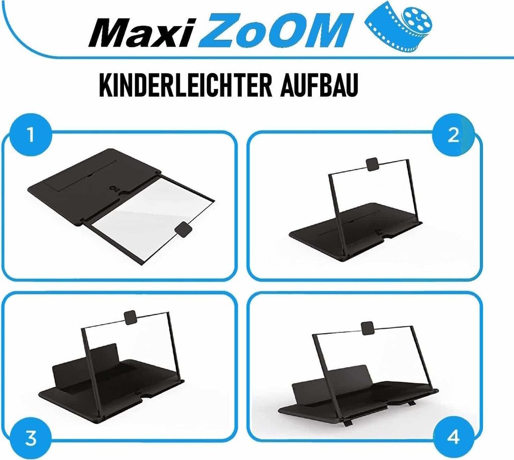 MaxiZoOM 3D lupa pro mobilní telefony Lupa pro smartphony Obrázek produktu 5