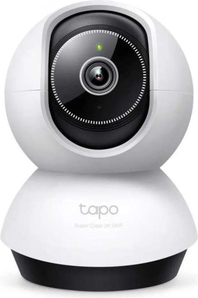 TP-Link Tapo TC74, IP-Sicherheitskamera, Drinnen, Kabellos, 10 m, Amazon Alexa & Google Assistant, Decke / Schreibtisch
