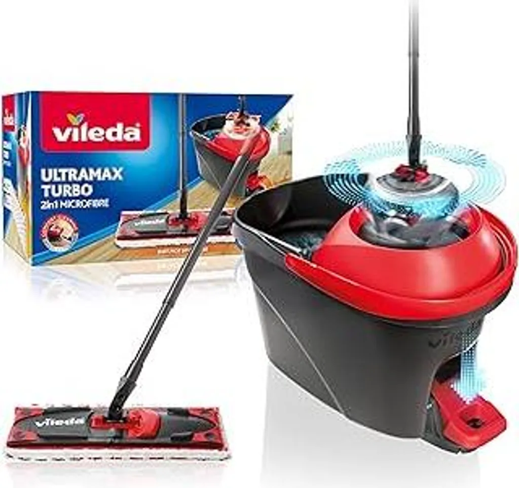Vileda Ultramax Turbo 2in1: Pulizia Eco-Friendly per Case Moderne