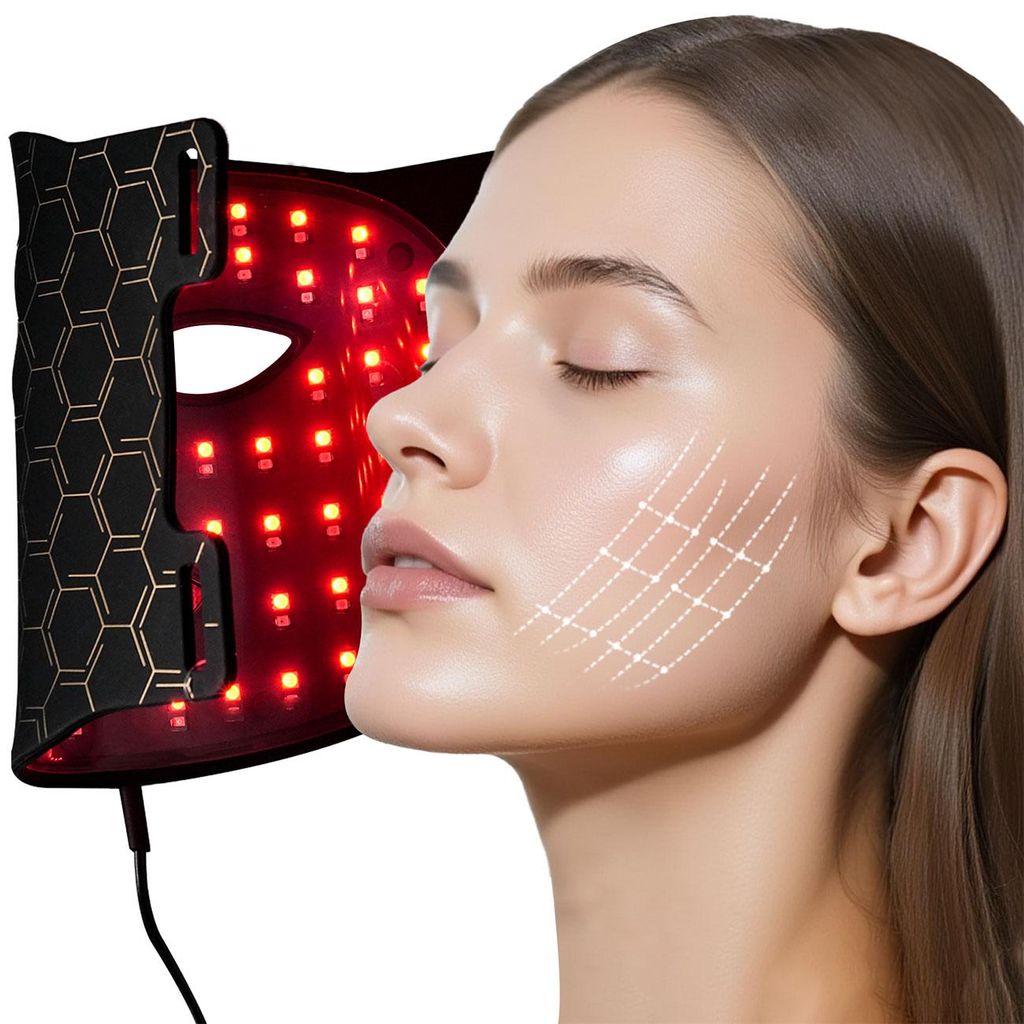 Revolutionäre LED-Lichttherapie-Gesichtsmaske: Für ein Produktbild 