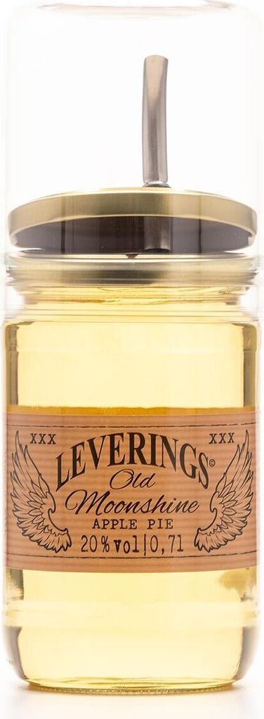 Leverings Old Moonshine Apple Pie Liqueur 20% Vol. 0,7l mit Produktbild 