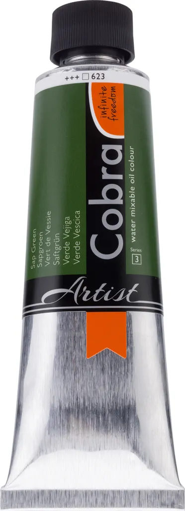 Cobra Artist Peinture à l'huile diluable à l'eau 150 ml Vert Sapin 623