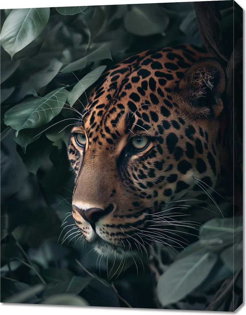 Bild 70x90cm Im Schatten Versteckt