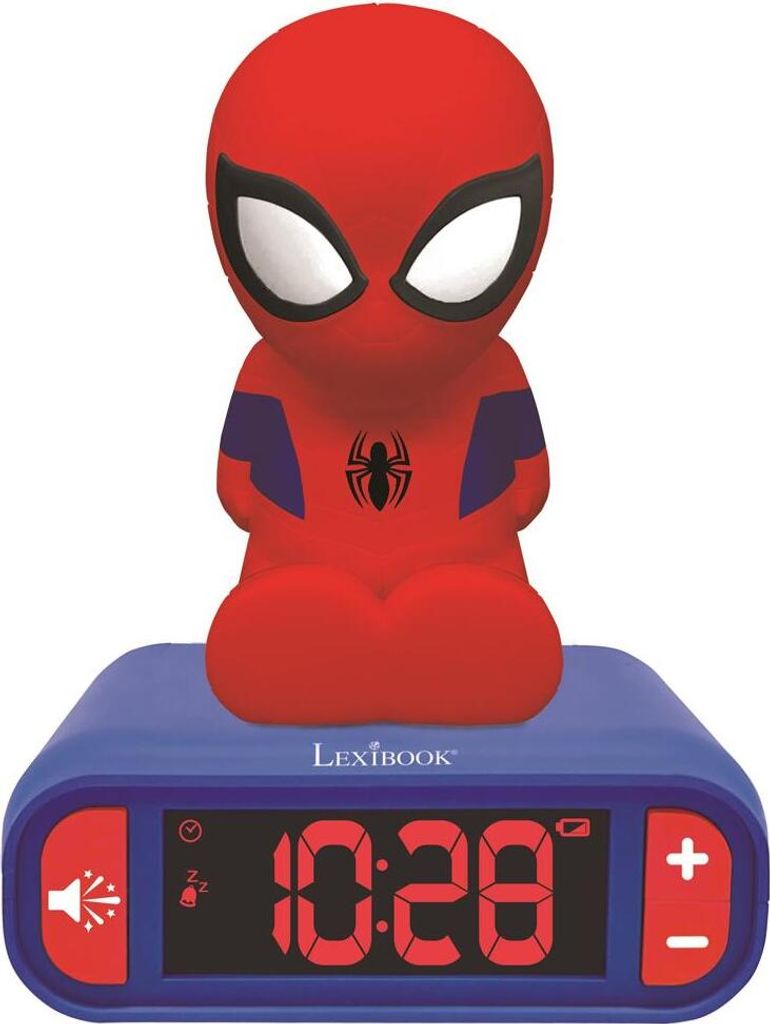 Noční budík SpiderMan 3D Obrázek produktu 