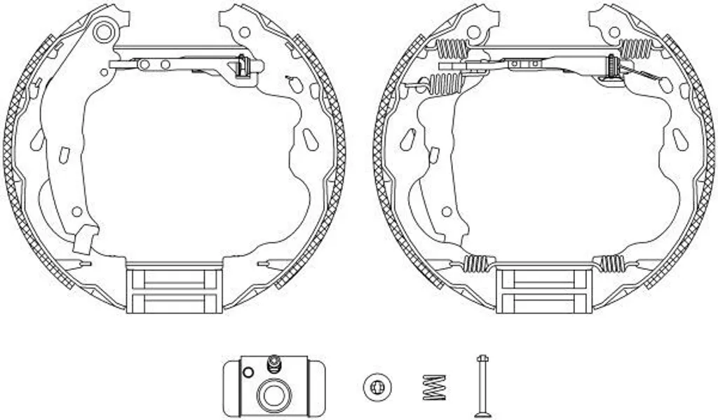 Plaquettes de Frein Haute Performance pour Yaris P1 - Remplacement 4241N2