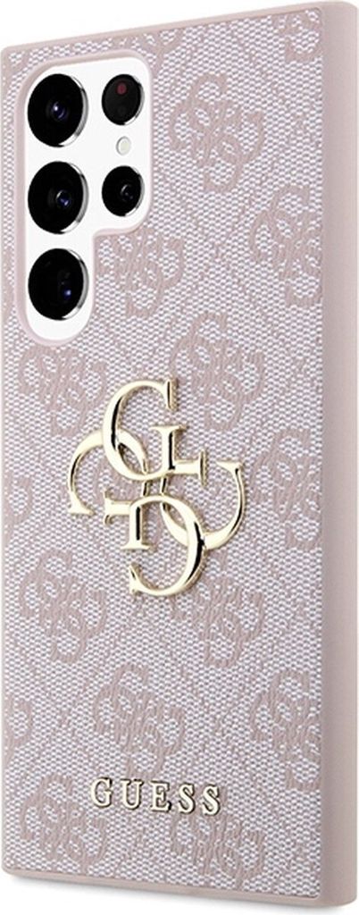 Guess, Schutzhülle für Galaxy S23 Ultra mit elegantem Produktbild 