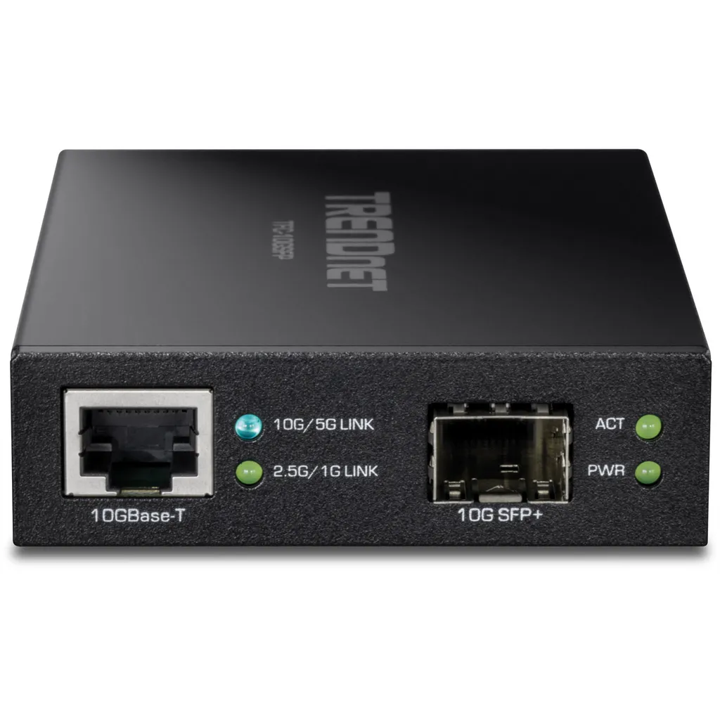 Convertisseur de Média 10G Ethernet vers Fibre Optique SFP+ Pro