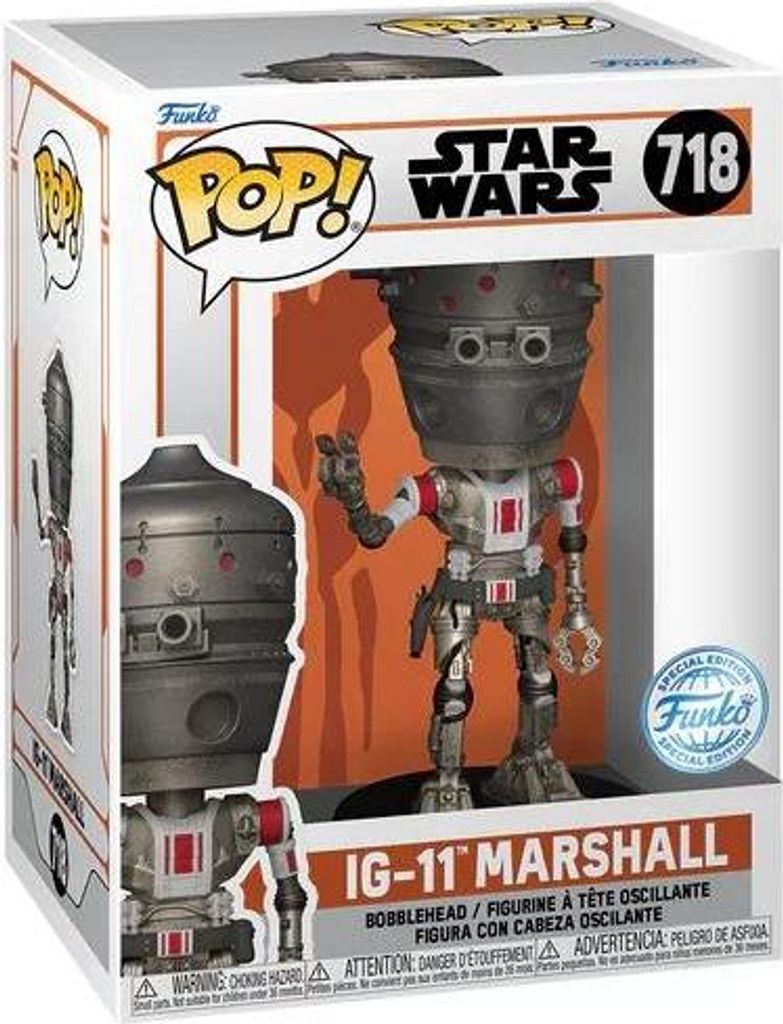 Funko Pop! Star Wars - IG-11 Marshall #718 Target Exclusive