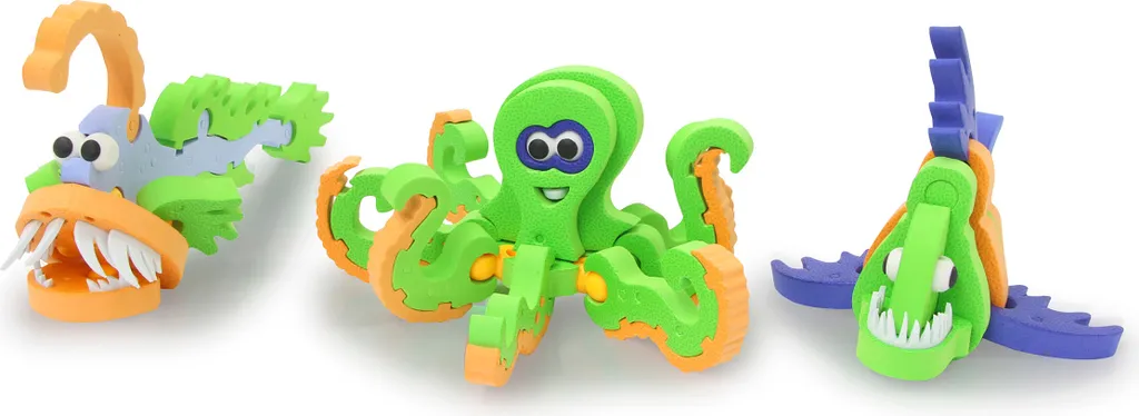 Casse-tête 3D Soft-Steck Sea World : Activité Créative et Déco de Chambre