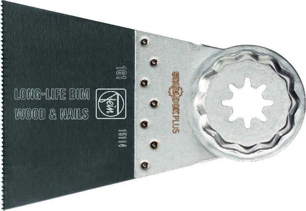 FEIN E-Cut Long-Life-Sägeblatt, Länge 50 mm, Breite 65 mm, VE 3 St, Aufnahme SLP