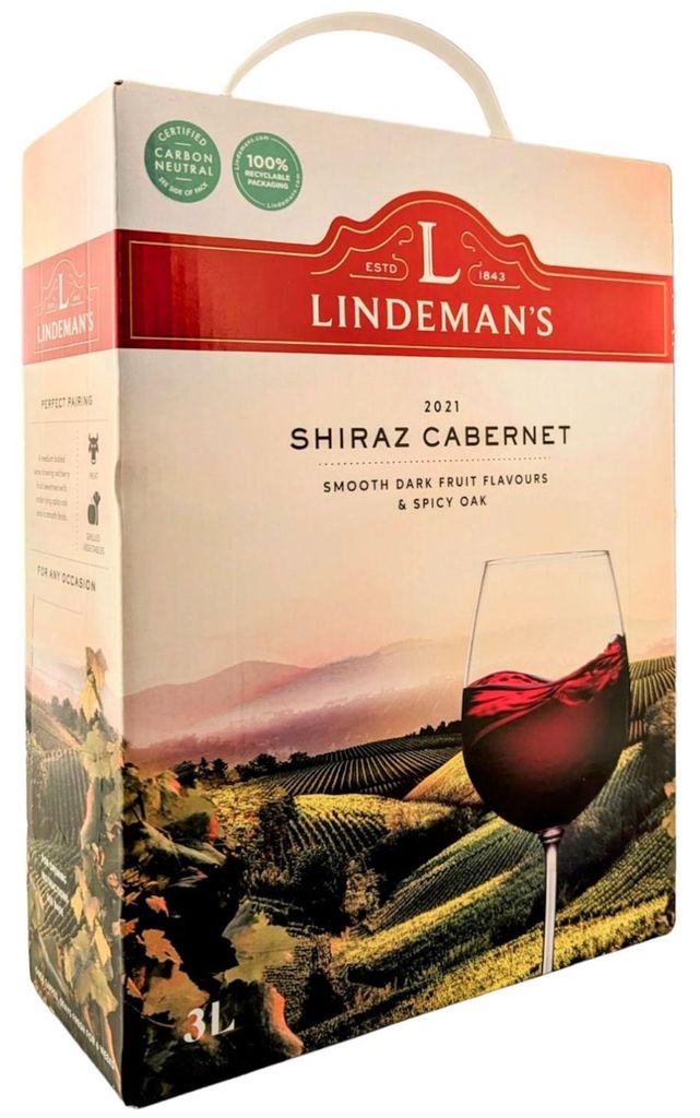 Lindemans Shiraz Cabernet 13,5% 3,0L BiB AUS Produktbild 