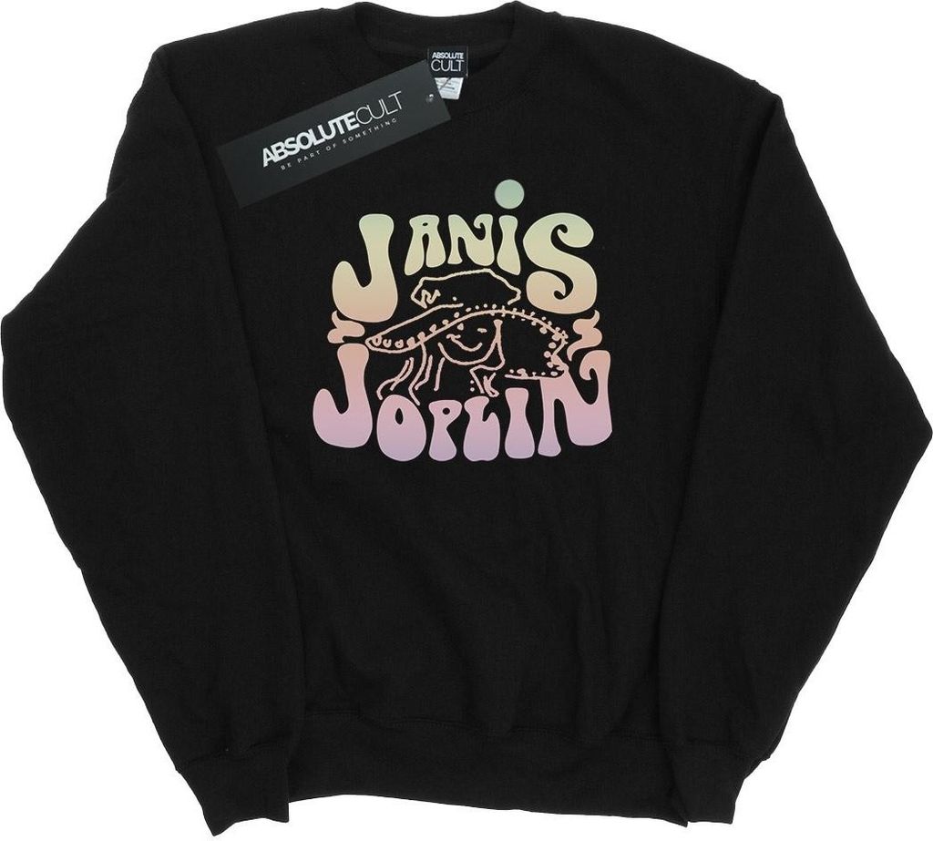 Janis Joplin - Sweatshirt für Herren BI49334 (3XL) (Schwarz)
