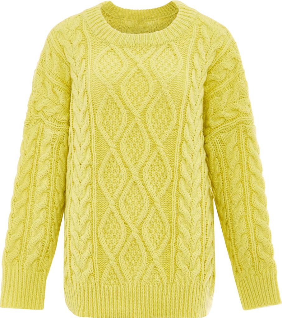 Sookie damen pullover - limette, XL/XXL