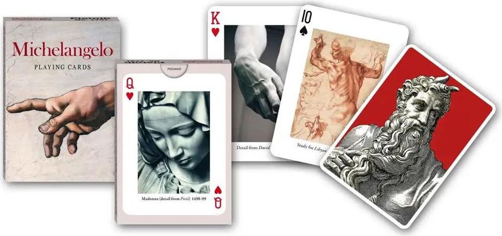 Piatnik Deutschland GmbH Piatnik Kartenspiel Michelangelo 54 Blatt Sonstige