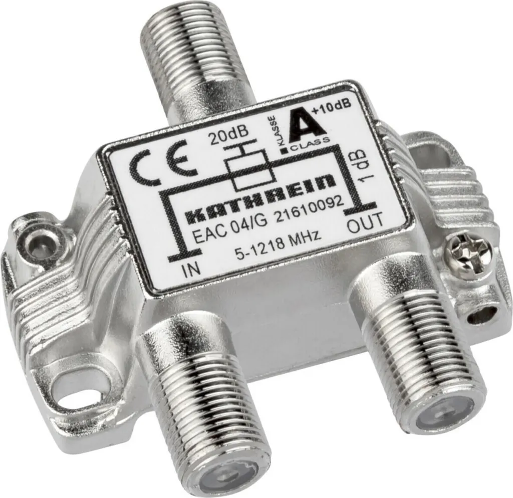 Dérivateur pour antenne et satellite Kathrein EAC 04/G spécial multi-TV