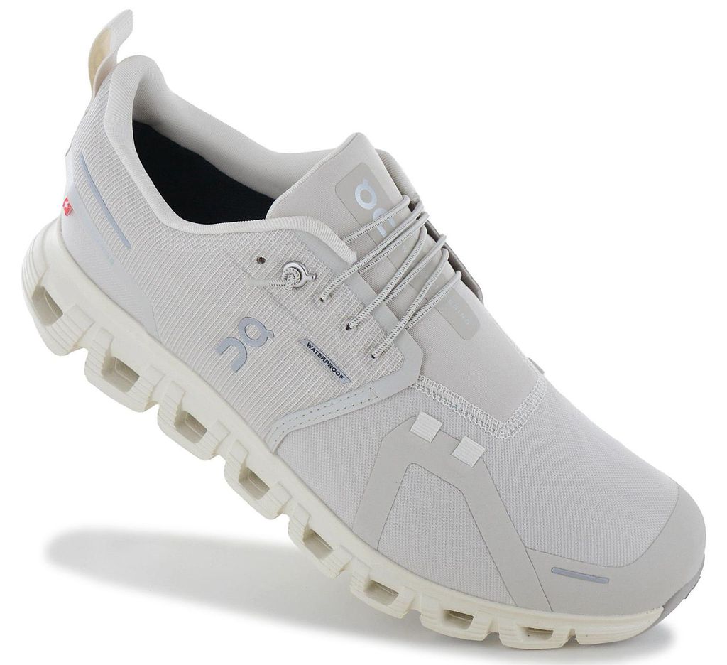 ON Running Cloud 6 WP Waterproof - Herren Sneakers Schuhe Pelican-Ghost 3MF10063563 , EU 43 US 9.5