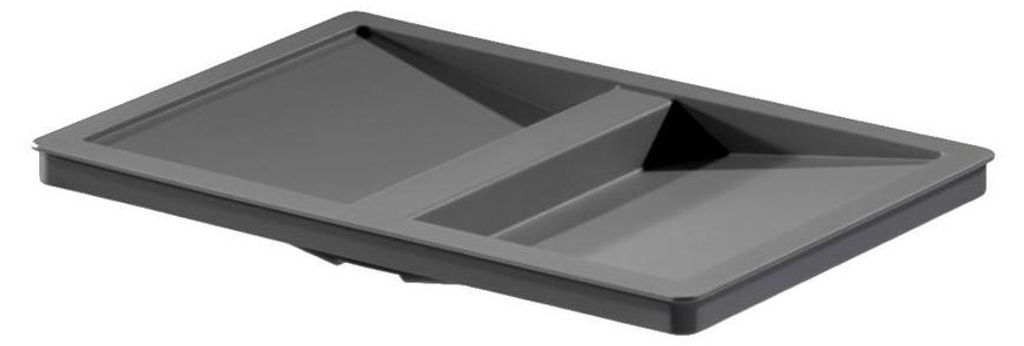 Hailo Couvercle 1221469 pour seau intérieur 18 litres gris Image du produit 