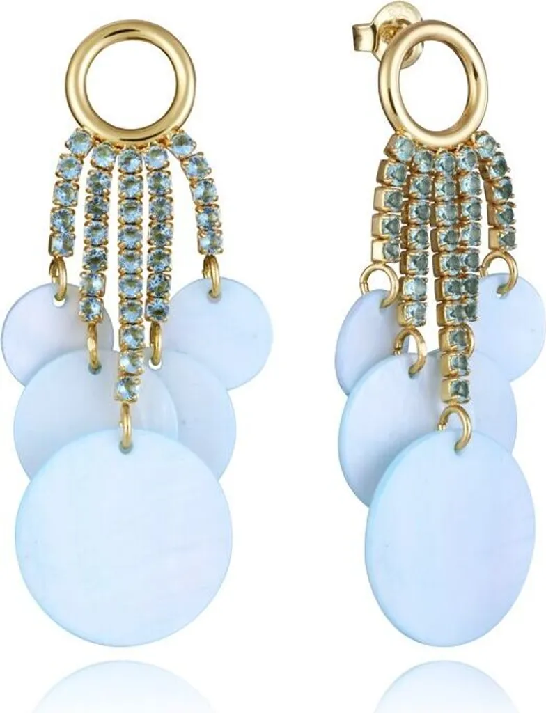 Orecchini Viceroy Donna Argento Dorato 13083E100-99 Colori 8431283570126