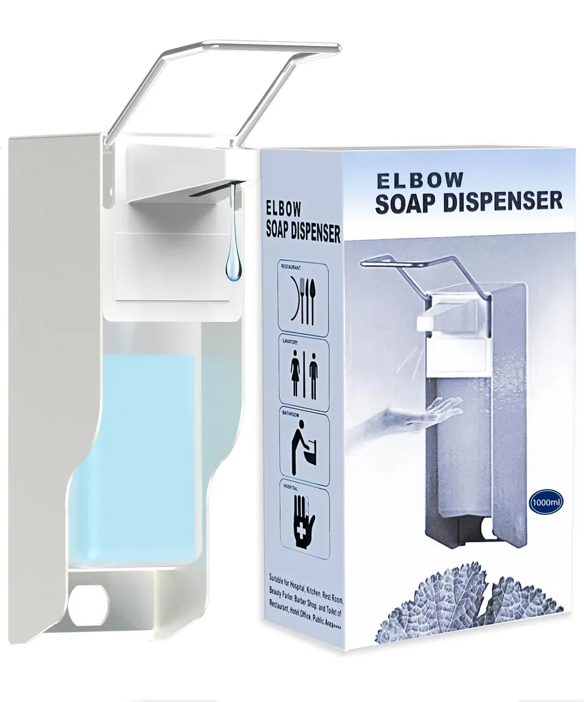 Distributeur mural anti-gaspillage pour savon et désinfectant