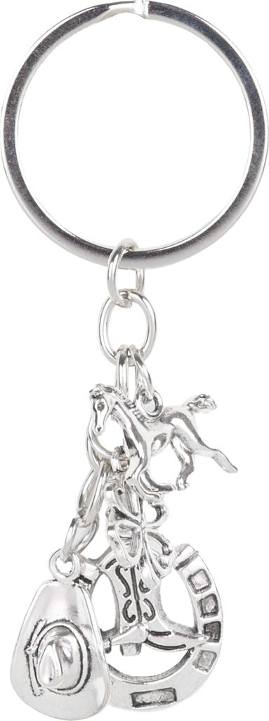 McNeill Schlüsselanhänger Keyring Ruby silberfarben