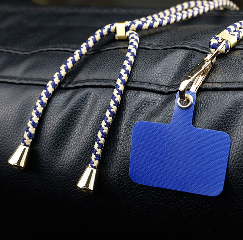 Telefon Lanyard Dichtung Universal Anti-verlorene Nylon-Mobiltelefon Ersatz Lanyard-Kartensicherheit für Smarphen-Blau