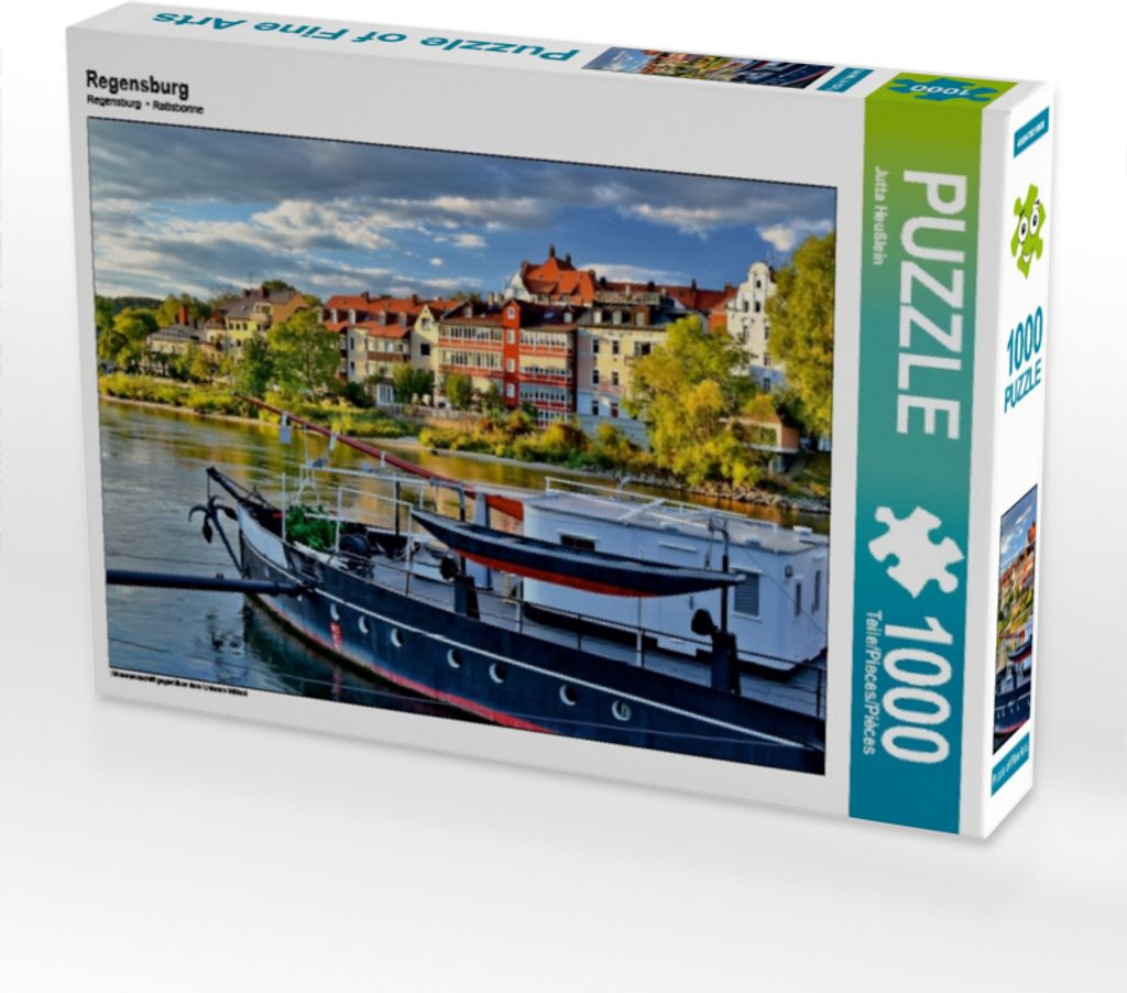 Calvendo Regensburg 1000 Teile Puzzle quer 640x480mm, Heußlein Jutta; 7435059