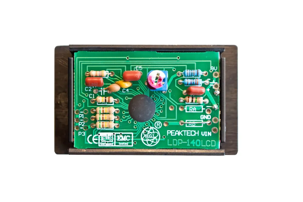 Module de Mesure de Tension LCD 13mm pour Tableau Électrique PeakTech - 4