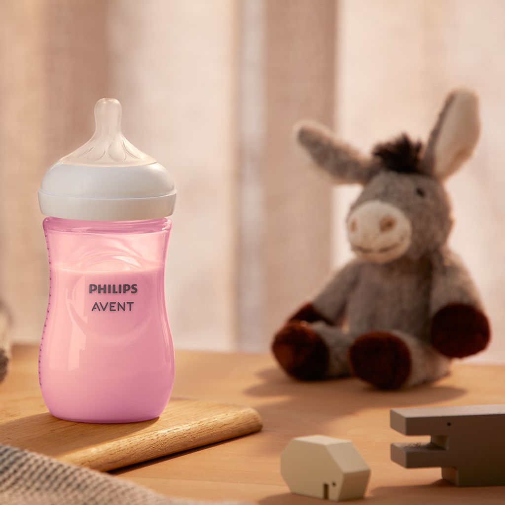 Philips AVENT Fľaša Natural Response 260 ml, 1m+ ružová Obrázok produktu 12