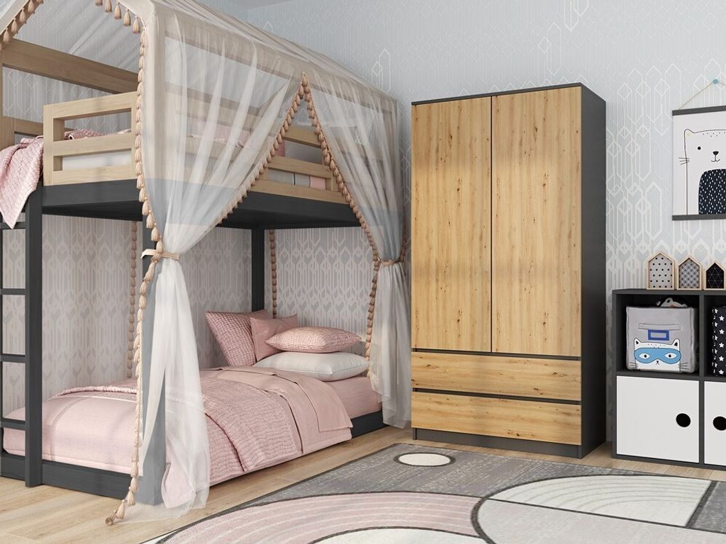 Top E Shop Szafa Malwa An/ar K Schlafzimmerschrank Mit 5 Produktbild 3