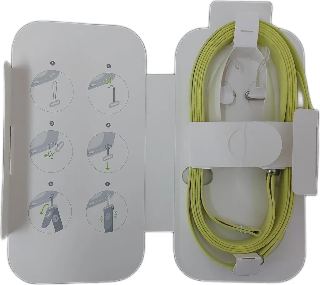 Apple Crossbody Strap Jaune Fluo - Lanière Ajustable pour Coque iPhone - 6