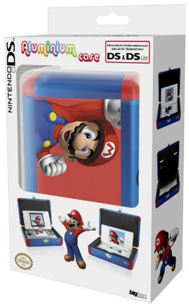 Nintendo DS Lite - Aluminium Case 'Mario' - NEU