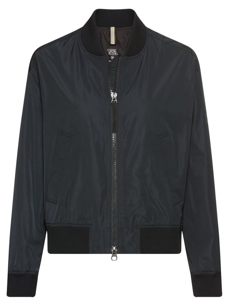 Giacca bomber da donna camel active, colore nero, con Immagine del prodotto 