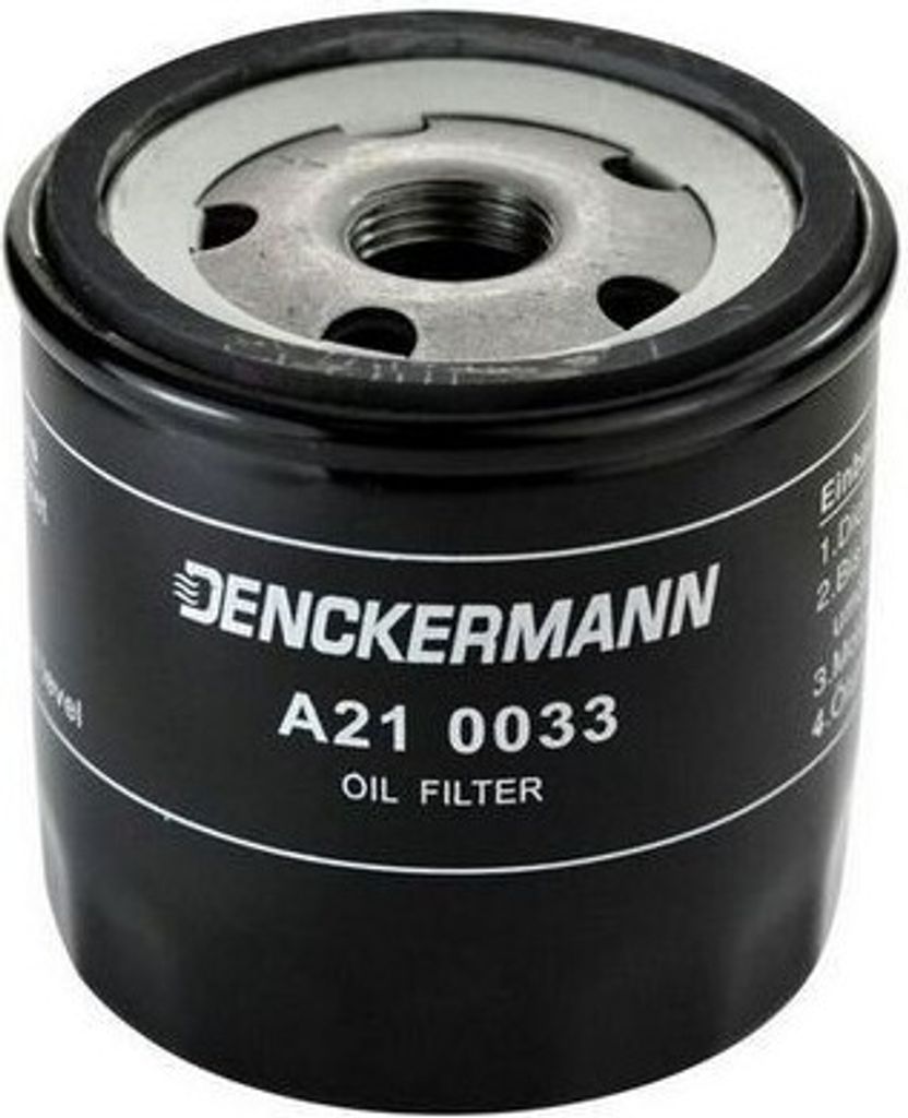 Ölfilter DENCKERMANN A210033 Anschraubfilter für ALFA ROMEO 164 (164)