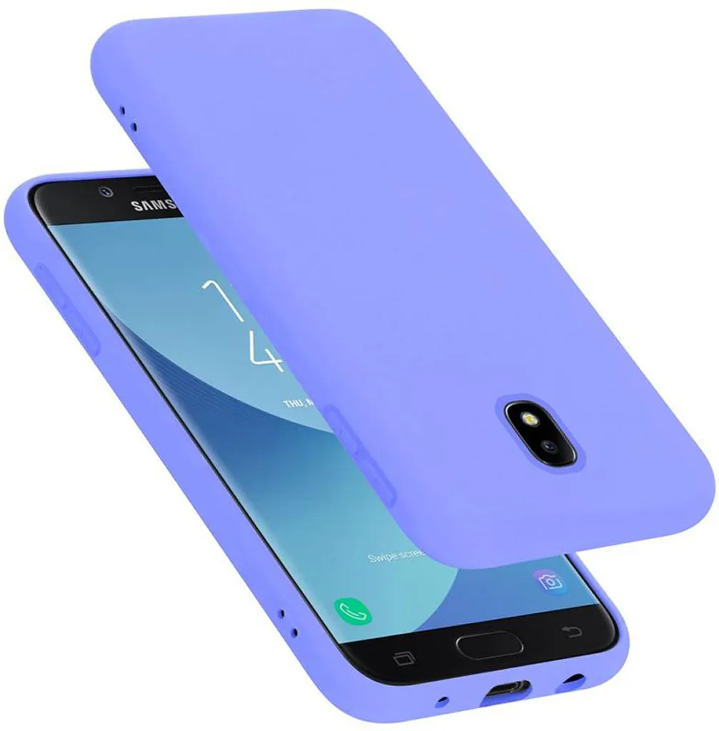 Custodia Protettiva Cadorabo Samsung J5 2017 Viola: TPU Anti-Shock