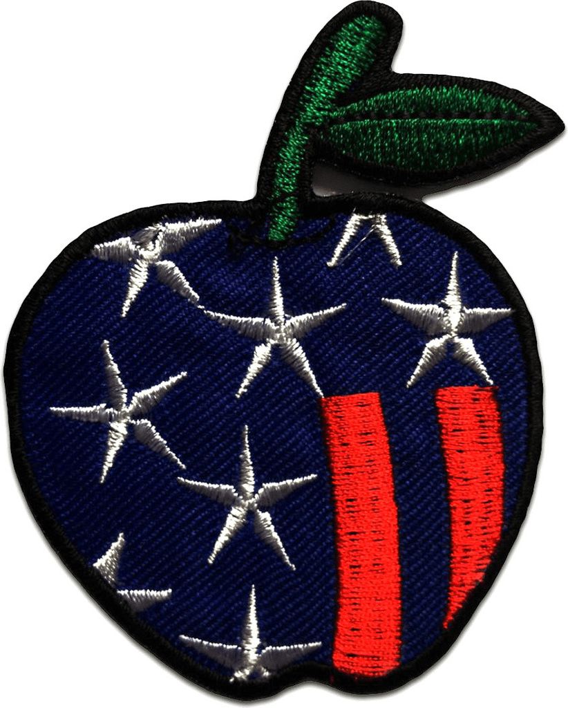 Usa Big Apple New York - Aufnäher, Bügelbild, Aufbügler, Applikationen, Patches, Flicken, Zum Aufbügeln, Größe: 6,5 x 8,5 cm