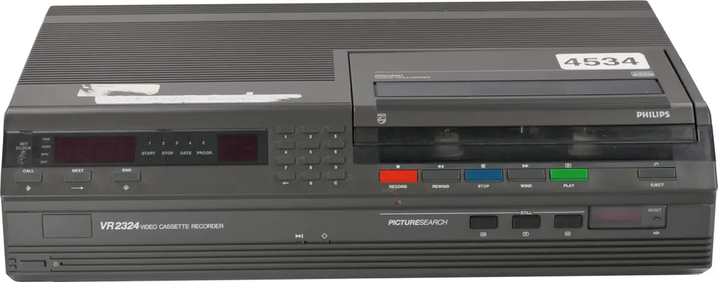 Comment lire vos Cassettes VCC ? Magnétoscope Philips VR 2324/10