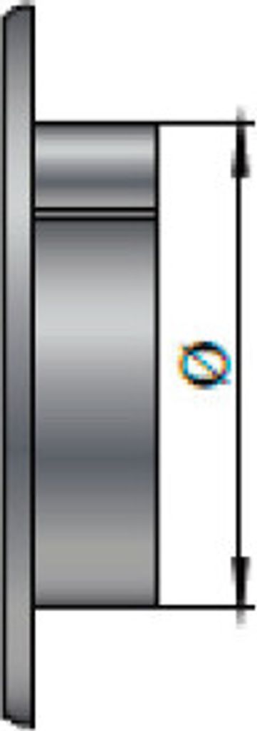 Blinddeckel für Doppelwandfutter Ø 135 mm