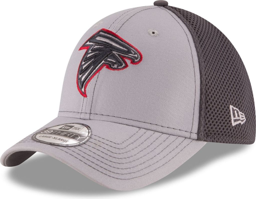 New Era 39Thirty Stretch Mesh Cap - Atlanta Falcons - L/XL