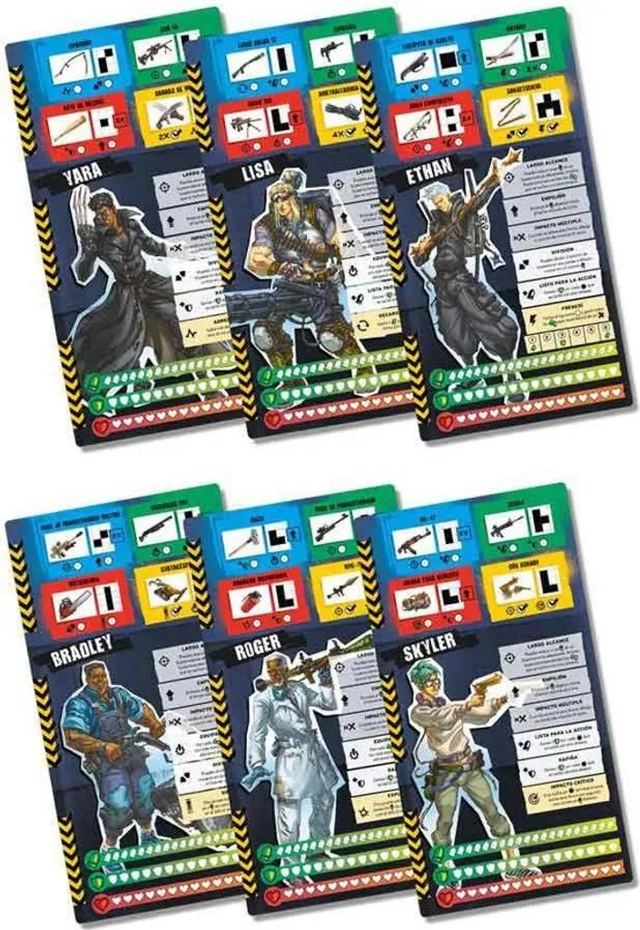 Zombicide Gear Up Jeu de Société Version Espagnole Asmodee Edition Unique - 3