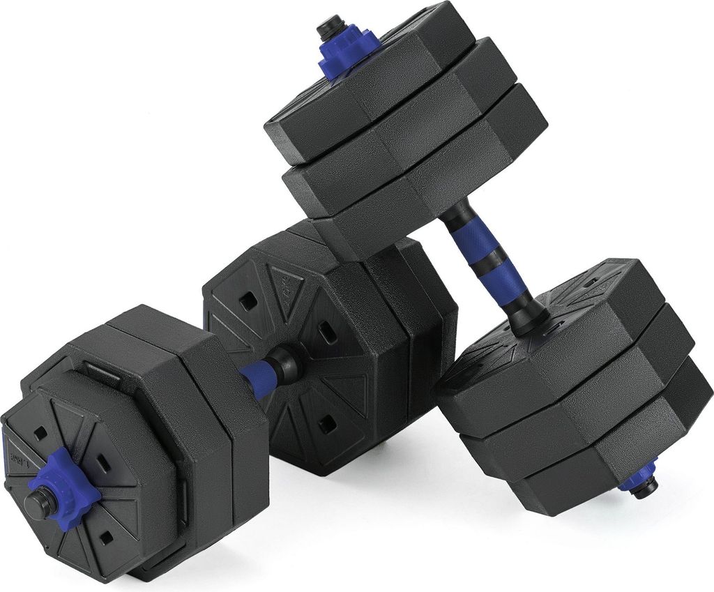 Gymtek® Sada činek a tyče - 2x15 kg - nastavitelné činky, Obrázek produktu 11