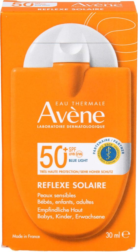 Avène Reflexe Solaire Familie SPF 50+ Sonnencreme, 30 ml Creme