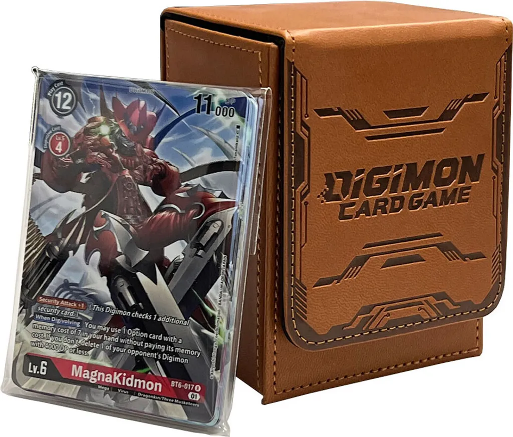 Digimon Deck Box Set - Boîte de Rangement avec Séparateurs pour Cartes