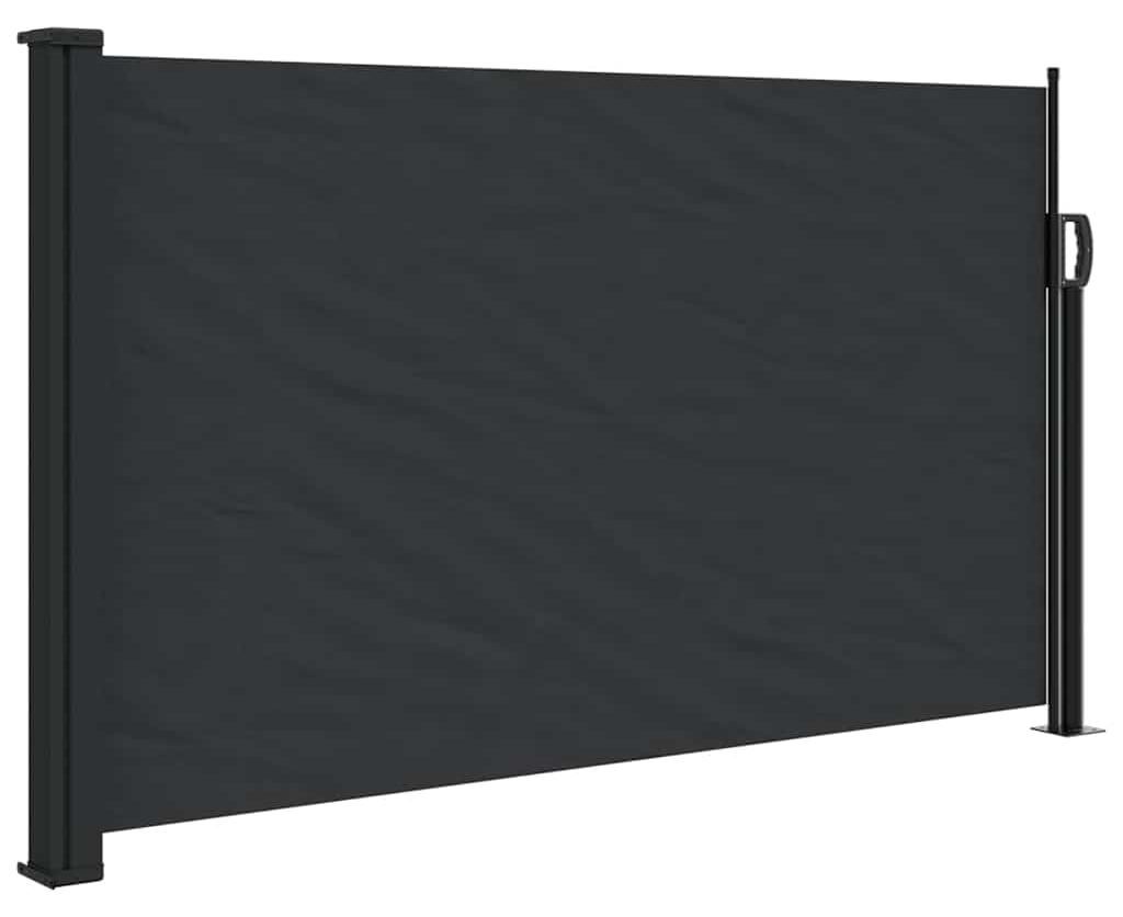 vidaXL Zijmarkies, uitschuifbaar, zwart, 117x300 cm Productafbeelding 