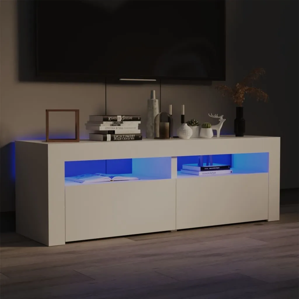 Maison Exclusive Mobile TV Bianco LED 120x35x40 cm | Offerta Online