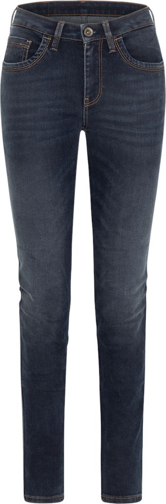 Rokker RT Mid Waist Slim Damen Motorradjeans, blau, 29/32