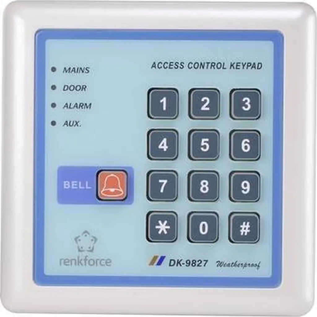 Acquista Renkforce 1582598 Set Serratura Digitale IP65 12V Offerta