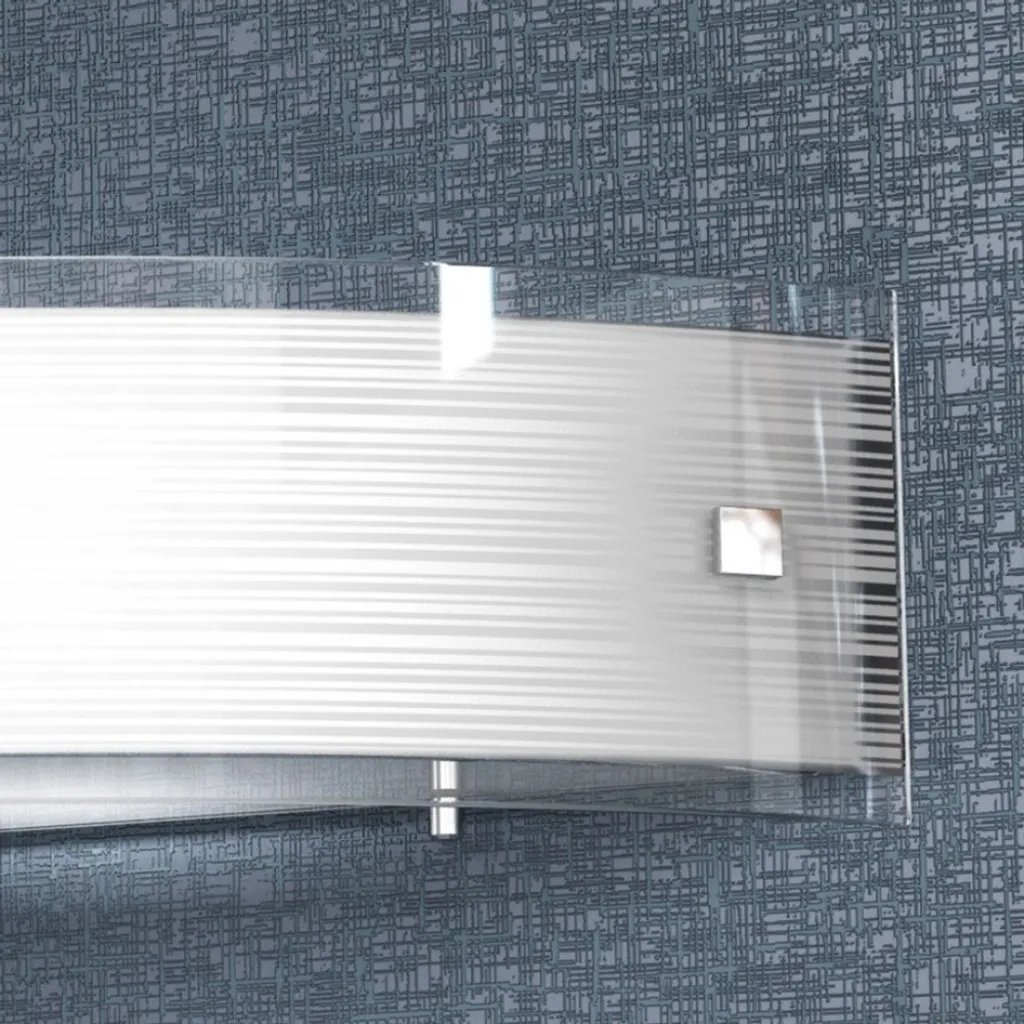 Plafonnier Toplight Mad design chromé 4 douilles E27 format 70x50cm