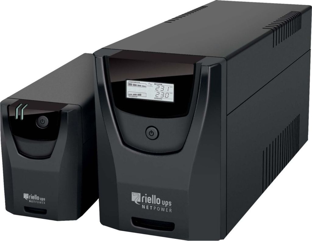 Riello NPW 1500 UPS Line Interactive 1500VA/900W 6 Prese AC USB RS232 per PC