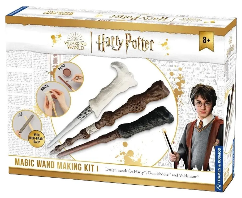 Coffret de Loisirs Créatifs Harry Potter pour Fabriquer des Baguettes