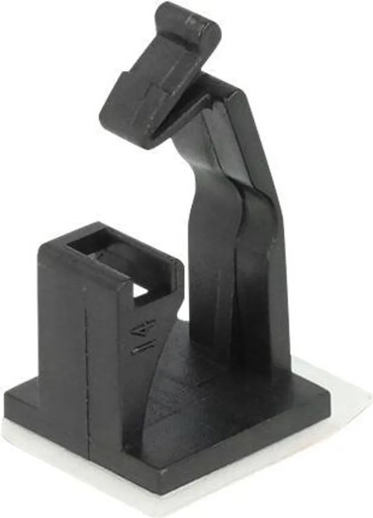 Offerta 10 Clip Delock KBI Nere: Organizzazione Cavi Economica e Efficace